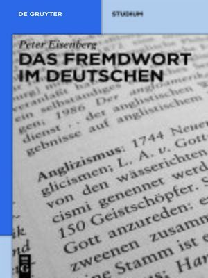 cover image of Das Fremdwort im Deutschen